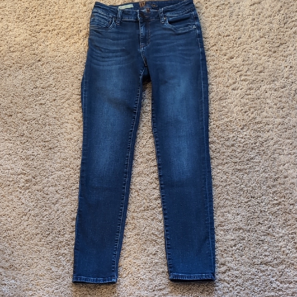 Kut from the Kloth Dark Blue Skinny Jeans